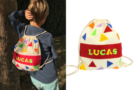 sac à dos garçon - Coton, lin - Textiles – 10doigts.fr