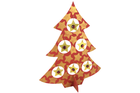 sapin décoré - Supports de Noël à décorer – 10doigts.fr