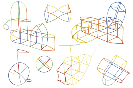 sculture enfant tube - Jeux de construction – 10doigts.fr