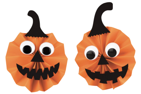 Set de 10 feuilles de papier couleurs Halloween assorties - Papiers d'Halloween – 10doigts.fr