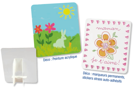 supports pour activités de dessin, peinture, collage, mosaïque... - Cadres en carton – 10doigts.fr