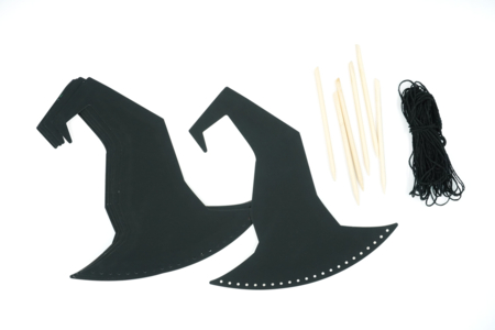 Set de 6 chapeaux en carte à gratter  - Kits créatifs Halloween – 10doigts.fr