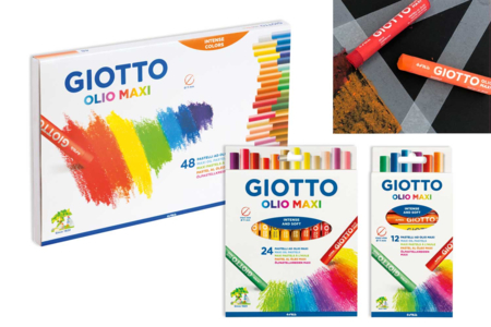 set de pastel à l'huile giotto - Pastels et Fusains – 10doigts.fr