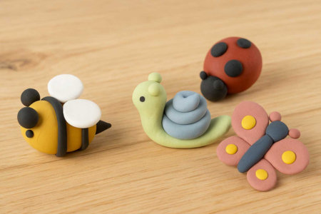 silk clay nature insectes - Pâtes à modeler autodurcissantes – 10doigts.fr
