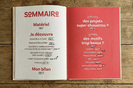 sommaire Livre : Je decouvre les perles a repasser  - Accessoires perles à repasser – 10doigts.fr