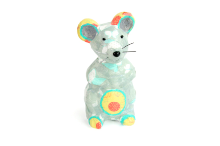 souris decopatch - Animaux en polystyrène – 10doigts.fr