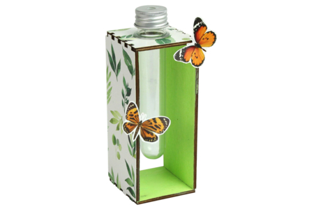 vase papillons - Gommettes Réalistes – 10doigts.fr