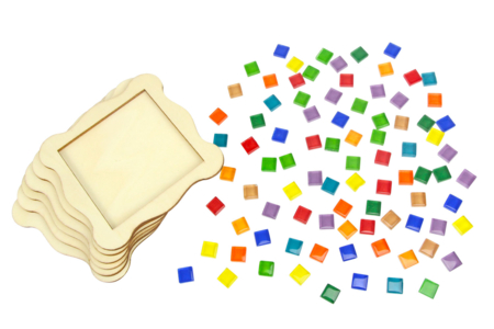 support mosaïques - Mosaïques en verre – 10doigts.fr