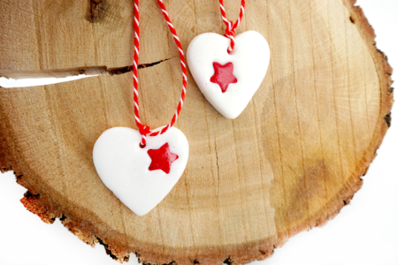 suspension noel fimo pailleté - Pâtes Fimo Effect – 10doigts.fr