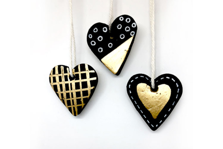 suspensions de noël or - Marqueurs peinture – 10doigts.fr