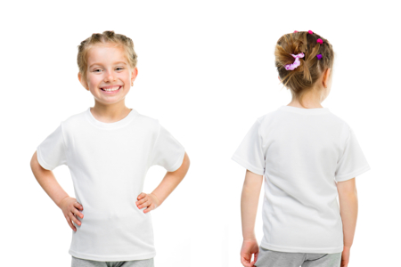 T-shirt coton blanc - Coton, lin - Textiles – 10doigts.fr