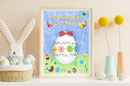 Fleurs en feutrine adhésive - 8 pcs - Stickers en Feutrine – 10doigts.fr