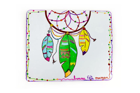 tapis attrape rêve - Objets pour le bureau – 10doigts.fr