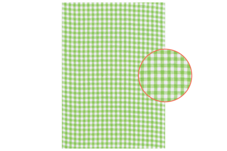 tissu adhésif vichy vert - Tissus adhésifs – 10doigts.fr