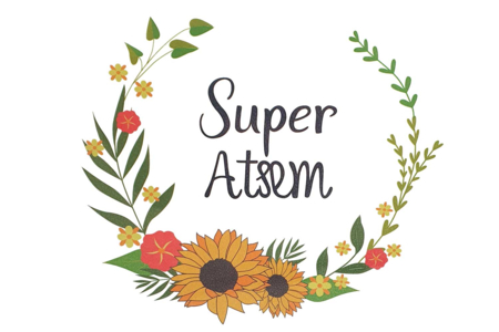 Transfert textile Super Atsem 17x17 cm  - Transferts et Thermocollants – 10doigts.fr