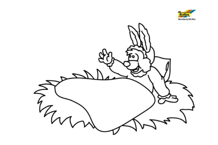 Coloriage Lapin59 – 10doigts.fr