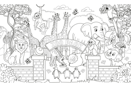 Coloriage Animaux-savane11 – 10doigts.fr