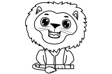 Coloriage Animaux-savane5 – 10doigts.fr