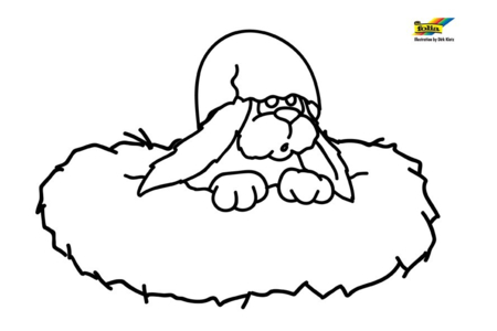 Coloriage Chien 35 – 10doigts.fr