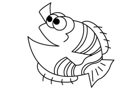 Coloriage Poisson 16 – 10doigts.fr