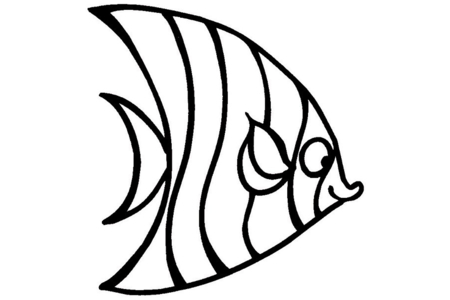 Coloriage Poisson 28 – 10doigts.fr