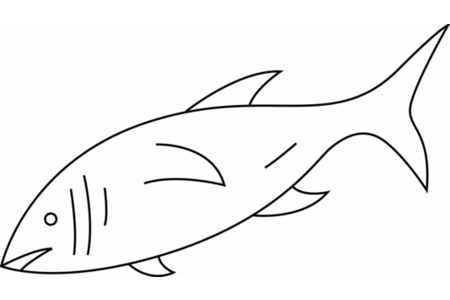Coloriage Poisson 32 – 10doigts.fr