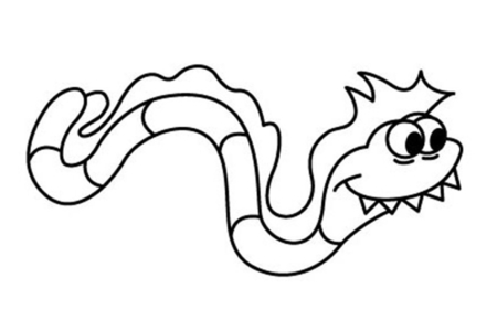 Coloriage Ver 01 – 10doigts.fr