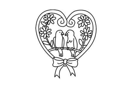 Coloriage Oiseau 11 – 10doigts.fr