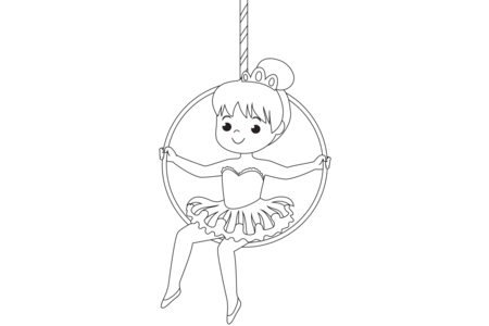 Coloriage Cirque11 – 10doigts.fr