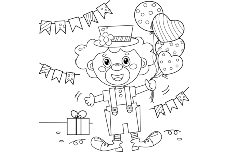 Coloriage Cirque9 – 10doigts.fr