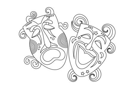 Coloriage Masque11 – 10doigts.fr