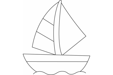 Coloriage Bateau 13 – 10doigts.fr