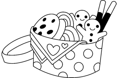 Coloriage Boîte 02 – 10doigts.fr