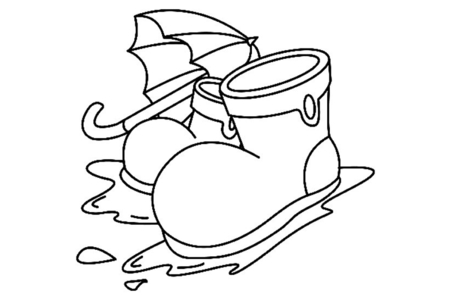 Coloriage Bottes 01 – 10doigts.fr