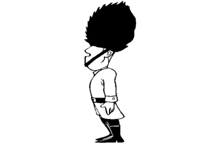 Coloriage Buckingham Palace – 10doigts.fr