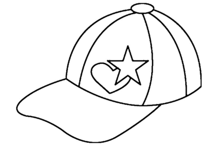 Coloriage Casquette 01 – 10doigts.fr