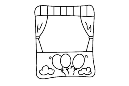 Coloriage Fenêtre 01 – 10doigts.fr