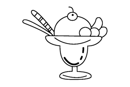 Coloriage Glace 01 – 10doigts.fr