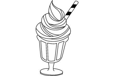 Coloriage Glace 05 – 10doigts.fr