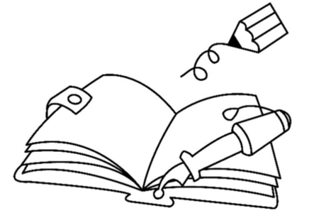 Coloriage Livre 03 – 10doigts.fr