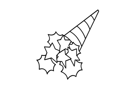 Coloriage Pétard 02 – 10doigts.fr