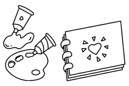 Coloriage Peinture 01 – 10doigts.fr