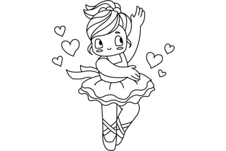 Coloriage Poupée 07 – 10doigts.fr