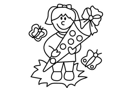 Coloriage Poupée 14 – 10doigts.fr