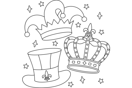 Coloriage Carnaval14 – 10doigts.fr