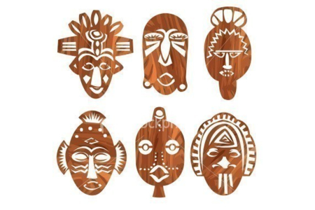 Coloriage Masque 12 – 10doigts.fr