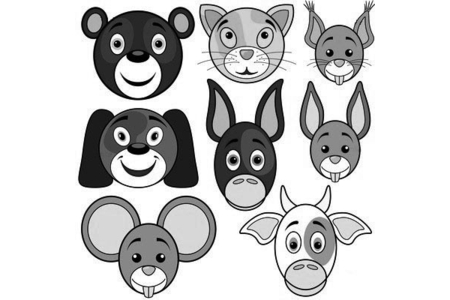 Coloriage Masque 13 – 10doigts.fr