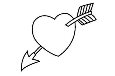 Coloriage Fête des mères cœur 04 – 10doigts.fr