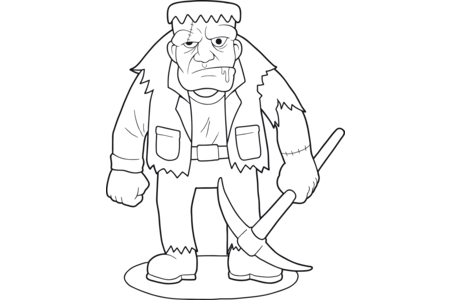 Coloriage Halloween 62 – 10doigts.fr