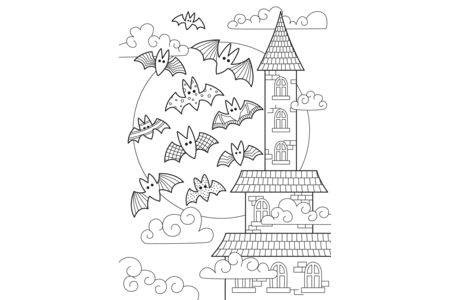Coloriage Halloween 68 – 10doigts.fr
